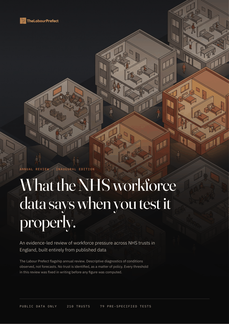 Cover page of the annual NHS workforce review